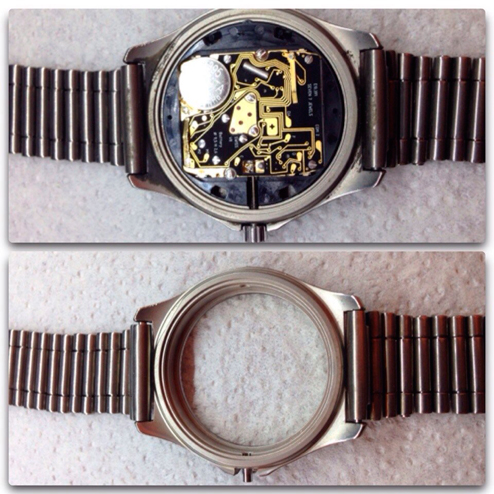 Ультрозвукавая чистка Breitling. Ультрозвукавая чистка Breitling.